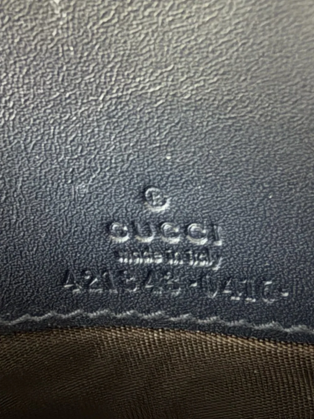 Gucci Animalier Tiger Stud Chain Wallet WOC Blue Red White Leather Crossbody Bag - Picture 9 of 12